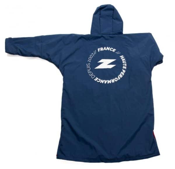 Waterproof Changing Parka - Wasserdichter Parka in Navy / Red – Bild 2